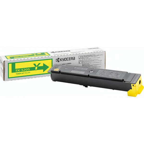 Kyocera TK-5205Y, Toner, ca. 12.000 Seiten, yellow