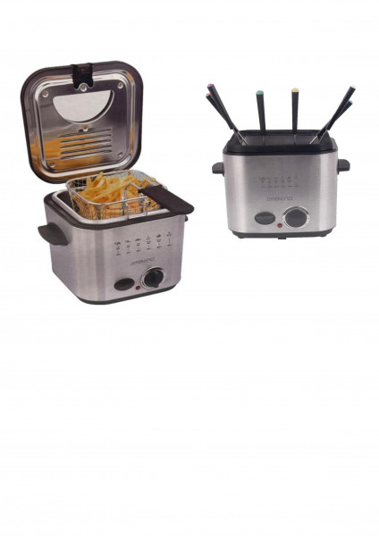 Ambiano Mini Fritteuse inkl. Fondue Set