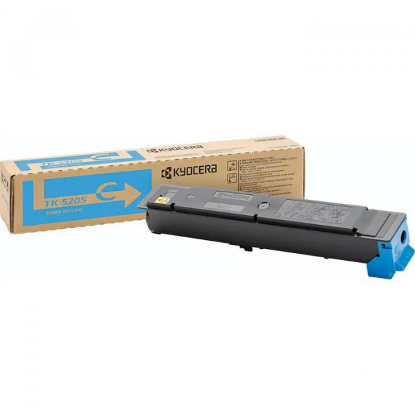 Kyocera TK-5205C, Toner, ca. 12.000 Seiten, cyan