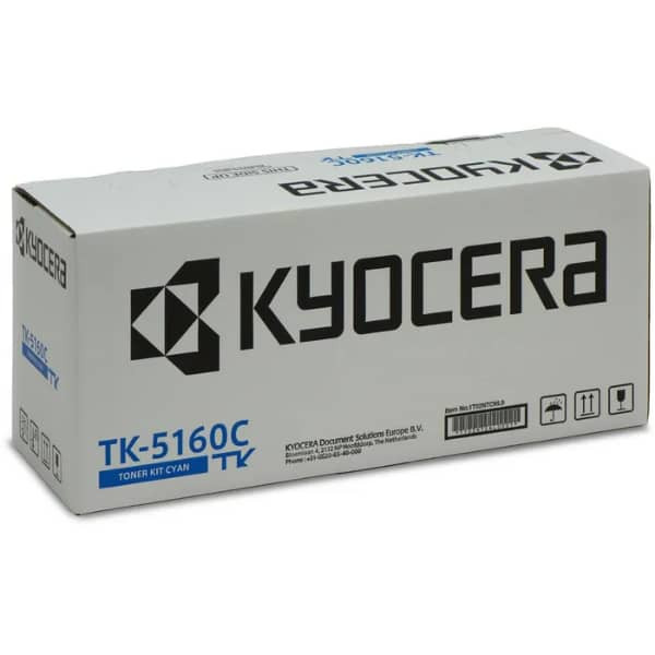 Kyocera TK-5160C, Toner, ca. 12.000 Seiten, cyan