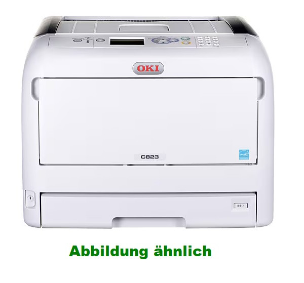 OKI C823, ca. 10.407 Seiten gedruckt, gebraucht/ BH240725