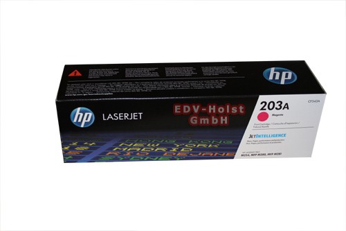HP CF543A/203A, Toner, ca. 1.300 Seiten,magenta