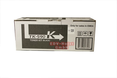 Kyocera TK-590K, Toner, ca. 7.000 Seiten, black